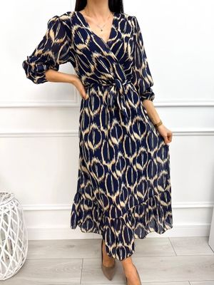 Sukienka casual ModnaKiecka.pl ze sklepu: ModnaKiecka.pl w kategorii: Sukienki - zdjęcie 64ECE52-355-6290_23065557