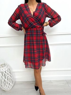 Sukienka wiosenna casual ModnaKiecka.pl ze sklepu: ModnaKiecka.pl w kategorii: Sukienki - zdjęcie 64ECE52-355-6290_23065995