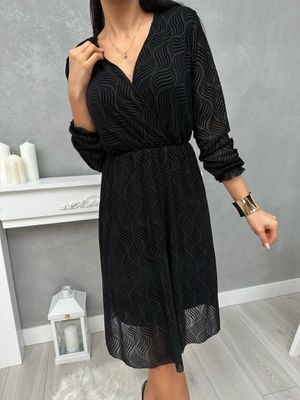 Sukienka na jesień ModnaKiecka.pl ze sklepu: ModnaKiecka.pl w kategorii: Sukienki - zdjęcie 64ECE52-355-6290_23066069