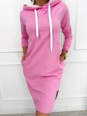 Sukienka casual ModnaKiecka.pl ze sklepu: ModnaKiecka.pl w kategorii: Sukienki - zdjęcie 64ECE52-355-6290_23066412