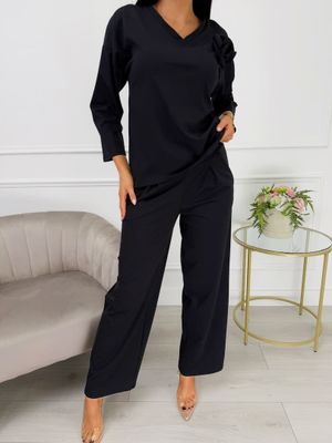 Komplet casual ModnaKiecka.pl ze sklepu: ModnaKiecka.pl w kategorii: Komplety i garnitury damskie - zdjęcie 64ECE52-355-6290_23066531