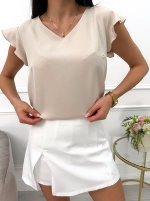 Bluzka damska casual ModnaKiecka.pl ze sklepu: ModnaKiecka.pl w kategorii: Bluzki damskie - zdjęcie 64ECE52-355-6290_23066883
