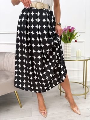 Spódnica na wiosnę casual ModnaKiecka.pl ze sklepu: ModnaKiecka.pl w kategorii: Spódnice - zdjęcie 64ECE52-355-6290_23067162