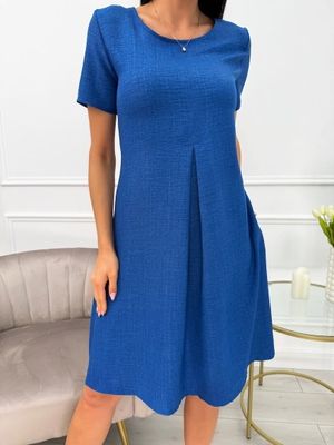 Sukienka na wiosnę ModnaKiecka.pl ze sklepu: ModnaKiecka.pl w kategorii: Sukienki - zdjęcie 64ECE52-355-6290_23067348