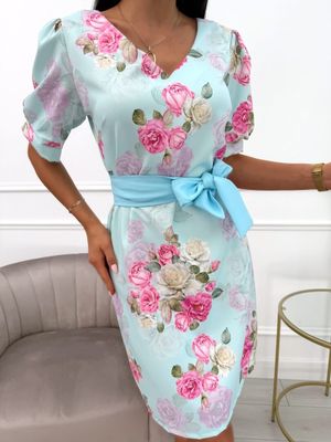 ModnaKiecka.pl - Sukienka casual ze sklepu: ModnaKiecka.pl w kategorii: Sukienki - zdjęcie 64ECE52-355-6290_23067524