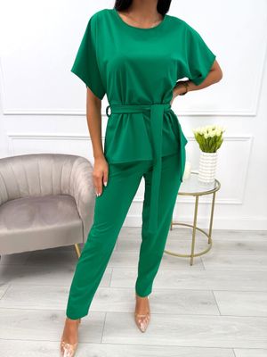 Komplet casual wiosenny ze sklepu: ModnaKiecka.pl w kategorii: Komplety i garnitury damskie - zdjęcie 64ECE52-355-6290_23067581