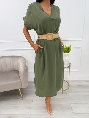 Sukienka na wiosnę casual ModnaKiecka.pl ze sklepu: ModnaKiecka.pl w kategorii: Sukienki - zdjęcie 64ECE52-355-6290_23067594
