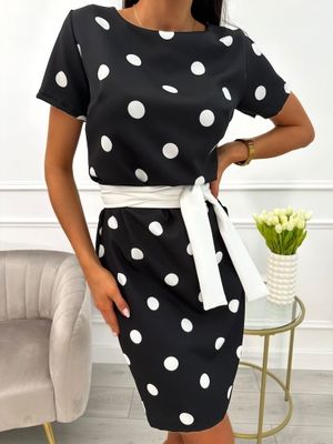 Sukienka casualowa ModnaKiecka.pl ze sklepu: ModnaKiecka.pl w kategorii: Sukienki - zdjęcie 64ECE52-355-6290_23067691