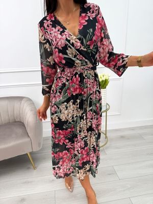 Sukienka casual ModnaKiecka.pl ze sklepu: ModnaKiecka.pl w kategorii: Sukienki - zdjęcie 64ECE52-355-6290_23067774
