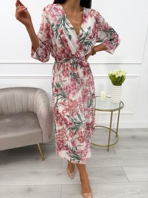 Sukienka casual na wiosnę ModnaKiecka.pl ze sklepu: ModnaKiecka.pl w kategorii: Sukienki - zdjęcie 64ECE52-355-6290_23067776