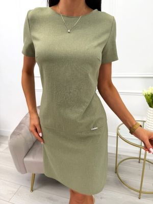Sukienka ModnaKiecka.pl ze sklepu: ModnaKiecka.pl w kategorii: Sukienki - zdjęcie 64ECE52-355-6290_23067846