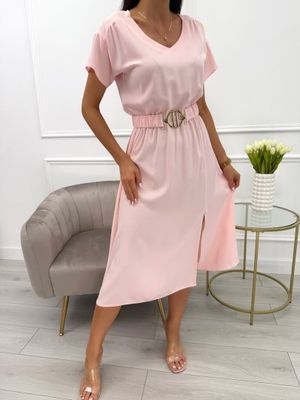 Sukienka casual ModnaKiecka.pl ze sklepu: ModnaKiecka.pl w kategorii: Sukienki - zdjęcie 64ECE52-355-6290_23067852