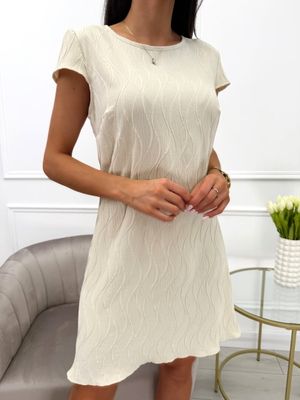 ModnaKiecka.pl - Sukienka casual na wiosnę ze sklepu: ModnaKiecka.pl w kategorii: Sukienki - zdjęcie 64ECE52-355-6290_23067904