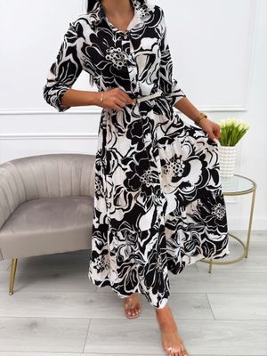 Sukienka casualowa ModnaKiecka.pl ze sklepu: ModnaKiecka.pl w kategorii: Sukienki - zdjęcie 64ECE52-355-6290_23068114