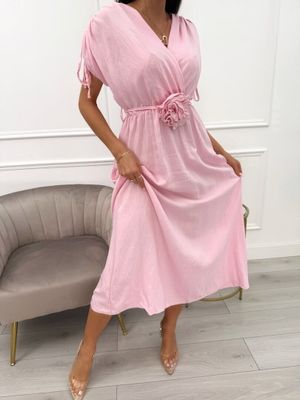 Sukienka na wiosnę casual ModnaKiecka.pl ze sklepu: ModnaKiecka.pl w kategorii: Sukienki - zdjęcie 64ECE52-355-6290_23068151