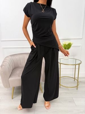ModnaKiecka.pl - Komplet casual na wiosnę ze sklepu: ModnaKiecka.pl w kategorii: Komplety i garnitury damskie - zdjęcie 64ECE52-355-6290_23068276