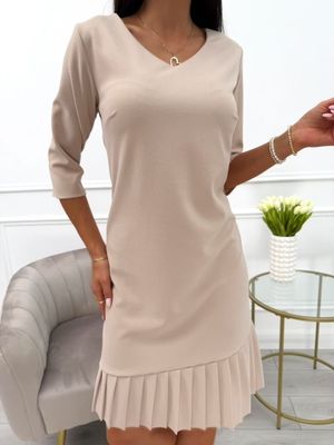 Sukienka casual ModnaKiecka.pl ze sklepu: ModnaKiecka.pl w kategorii: Sukienki - zdjęcie 64ECE52-355-6290_23068465