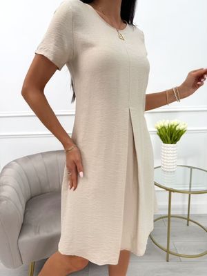 Sukienka na wiosnę ModnaKiecka.pl ze sklepu: ModnaKiecka.pl w kategorii: Sukienki - zdjęcie 64ECE52-355-6290_23068488