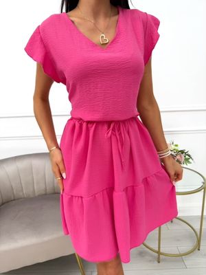 Sukienka casual ModnaKiecka.pl ze sklepu: ModnaKiecka.pl w kategorii: Sukienki - zdjęcie 64ECE52-355-6290_23068982