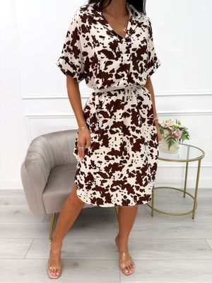 Sukienka casual ModnaKiecka.pl ze sklepu: ModnaKiecka.pl w kategorii: Sukienki - zdjęcie 64ECE52-355-6290_23069033