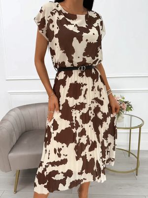 Sukienka casual ModnaKiecka.pl ze sklepu: ModnaKiecka.pl w kategorii: Sukienki - zdjęcie 64ECE52-355-6290_23069085