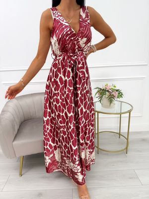 Sukienka boho ModnaKiecka.pl ze sklepu: ModnaKiecka.pl w kategorii: Sukienki - zdjęcie 64ECE52-355-6290_23069090