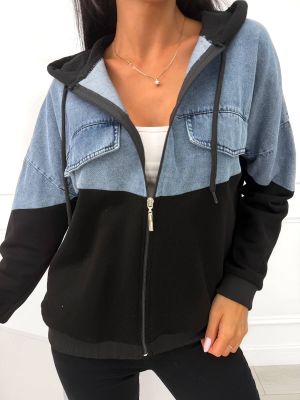 Bluza damska jesienna ModnaKiecka.pl ze sklepu: ModnaKiecka.pl w kategorii: Bluzy damskie - zdjęcie 64ECE52-355-6290_23069156