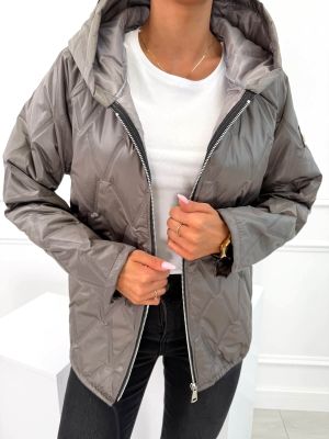 Kurtka damska casual ModnaKiecka.pl ze sklepu: ModnaKiecka.pl w kategorii: Kurtki damskie - zdjęcie 64ECE52-355-6290_23069495