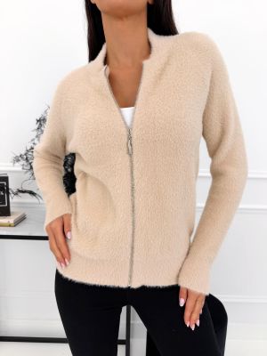 Sweter damski casual ModnaKiecka.pl ze sklepu: ModnaKiecka.pl w kategorii: Swetry damskie - zdjęcie 64ECE52-355-6290_23069794