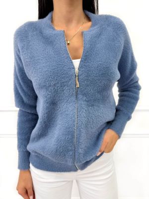 Sweter damski casual ModnaKiecka.pl ze sklepu: ModnaKiecka.pl w kategorii: Swetry damskie - zdjęcie 64ECE52-355-6290_23069799
