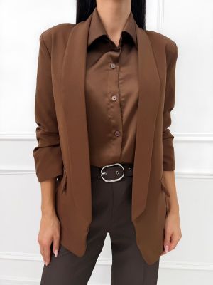 Marynarka casualowy ModnaKiecka.pl ze sklepu: ModnaKiecka.pl w kategorii: Marynarki damskie - zdjęcie 64ECE52-355-6290_23069852