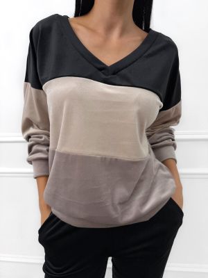 Bluza damska jesienna ModnaKiecka.pl ze sklepu: ModnaKiecka.pl w kategorii: Bluzy damskie - zdjęcie 64ECE52-355-6290_23069899