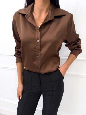Koszula damska casual jesienna ModnaKiecka.pl ze sklepu: ModnaKiecka.pl w kategorii: Koszule damskie - zdjęcie 64ECE52-355-6290_23069905