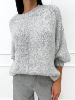 Sweter damski na zimę ModnaKiecka.pl ze sklepu: ModnaKiecka.pl w kategorii: Swetry damskie - zdjęcie 64ECE52-355-6290_23069969