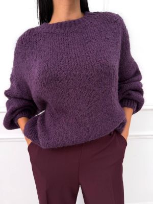 Sweter damski casual ModnaKiecka.pl ze sklepu: ModnaKiecka.pl w kategorii: Swetry damskie - zdjęcie 64ECE52-355-6290_23069970
