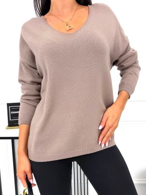 Sweter damski wiosenny ModnaKiecka.pl ze sklepu: ModnaKiecka.pl w kategorii: Swetry damskie