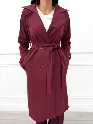 ModnaKiecka.pl - Płaszcz damski casual na wiosnę ze sklepu: ModnaKiecka.pl w kategorii: Płaszcze damskie - zdjęcie 64ECE52-355-6290_23070149