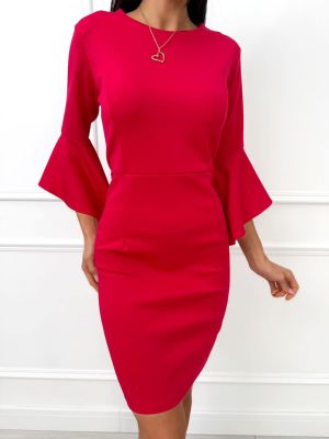 Sukienka na wiosnę casual ModnaKiecka.pl ze sklepu: ModnaKiecka.pl w kategorii: Sukienki - zdjęcie 64ECE52-355-6290_23070278