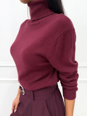 Sweter damski casual na zimę ModnaKiecka.pl ze sklepu: ModnaKiecka.pl w kategorii: Swetry damskie - zdjęcie 64ECE52-355-6290_23070414