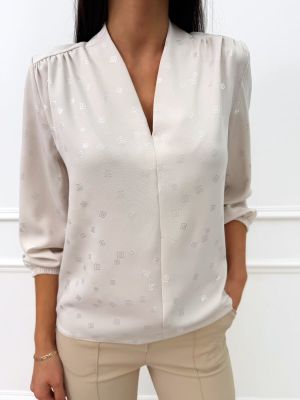 Bluzka damska casual ModnaKiecka.pl ze sklepu: ModnaKiecka.pl w kategorii: Bluzki damskie - zdjęcie 64ECE52-355-6290_23070440