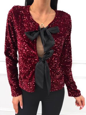 Bluzka damska casual na wiosnę ModnaKiecka.pl ze sklepu: ModnaKiecka.pl w kategorii: Bluzki damskie - zdjęcie 64ECE52-355-6290_23070548