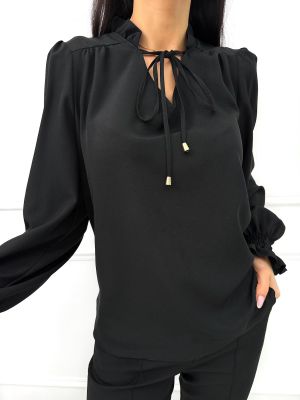 ModnaKiecka.pl - Bluzka damska jesienna casual ze sklepu: ModnaKiecka.pl w kategorii: Bluzki damskie - zdjęcie 64ECE52-355-6290_23070634