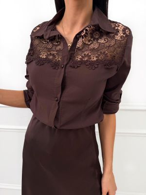 Koszula damska jesienna casual ModnaKiecka.pl ze sklepu: ModnaKiecka.pl w kategorii: Koszule damskie - zdjęcie 64ECE52-355-6290_23070671