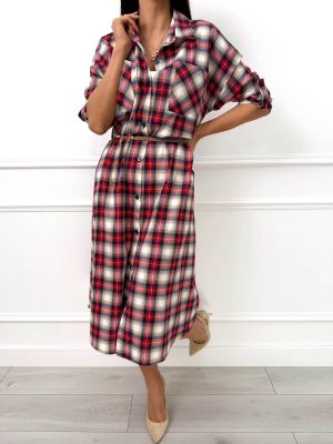 Sukienka casual wiosenna ModnaKiecka.pl ze sklepu: ModnaKiecka.pl w kategorii: Sukienki - zdjęcie 64ECE52-355-6290_23070765