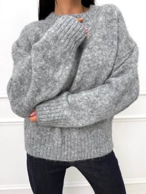 Sweter damski ModnaKiecka.pl ze sklepu: ModnaKiecka.pl w kategorii: Swetry damskie - zdjęcie 64ECE52-355-6290_23070835