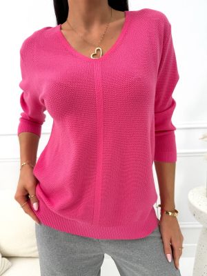 Sweter damski ModnaKiecka.pl ze sklepu: ModnaKiecka.pl w kategorii: Swetry damskie - zdjęcie 64ECE52-355-6290_23070977