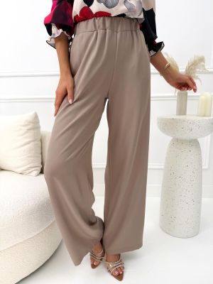 Spodnie damskie w stylu retro wiosenne ModnaKiecka.pl ze sklepu: ModnaKiecka.pl w kategorii: Spodnie damskie - zdjęcie 64ECE52-355-6290_23071171