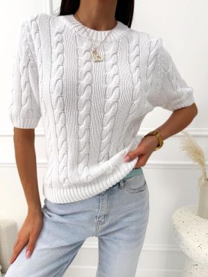 Sweter damski zimowy ModnaKiecka.pl ze sklepu: ModnaKiecka.pl w kategorii: Swetry damskie - zdjęcie 64ECE52-355-6290_23071178