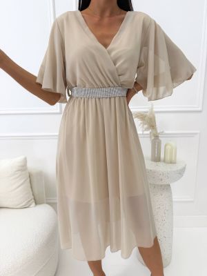 Sukienka casual ModnaKiecka.pl ze sklepu: ModnaKiecka.pl w kategorii: Sukienki - zdjęcie 64ECE52-355-6290_23071228