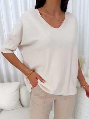 Sweter damski na wiosnę ModnaKiecka.pl ze sklepu: ModnaKiecka.pl w kategorii: Swetry damskie - zdjęcie 64ECE52-355-6290_23071370